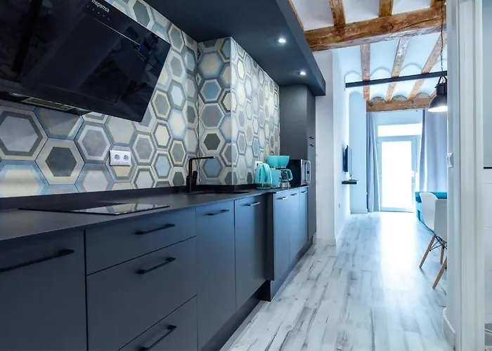 Chic Estudio Privado Al Lado De La Playa Valencia