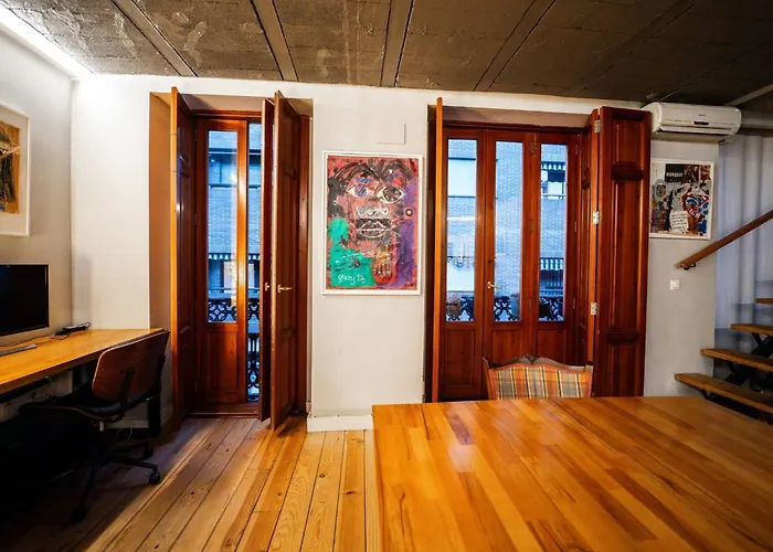 Duplex Loft And Office 140m2 A 70m2 Terrace 아파트