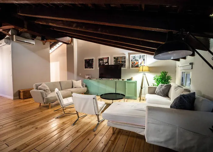 Duplex Loft And Office 140m2 A 70m2 Terrace 아파트 *