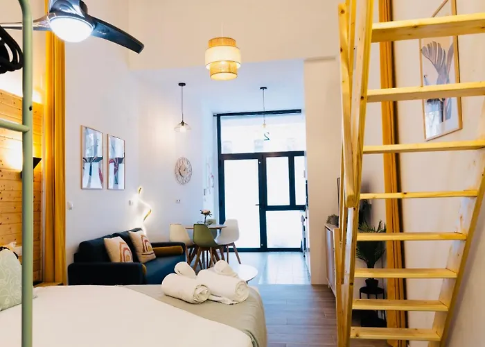 B2 Verdeguer - Cozy Loft Close To The 아파트 발렌시아