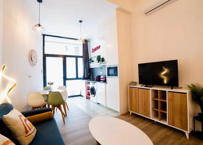 아파트 B2 Verdeguer - Cozy Loft Close To The 발렌시아