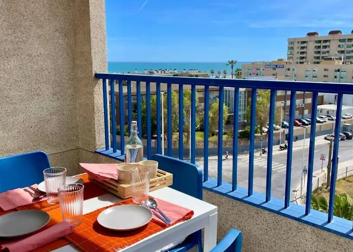 Apto Con Vistas A La Playa De La Patacona * Valencia