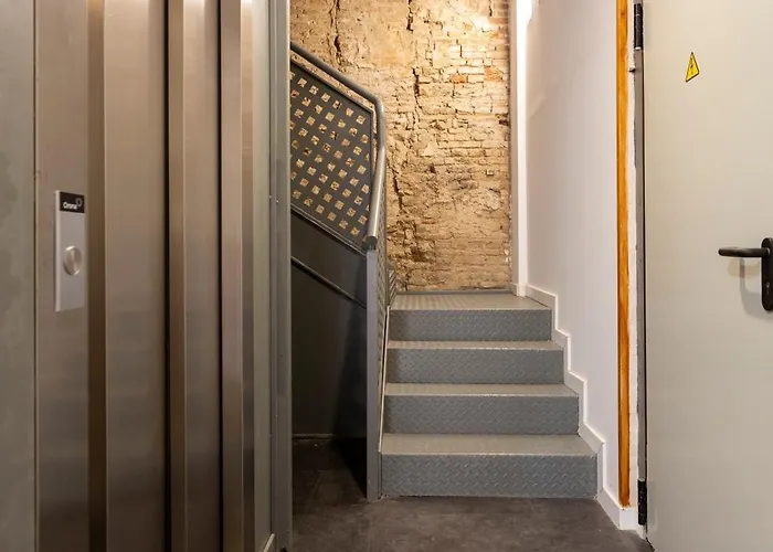 El Carmen Valencia, Estudio Con Terraza Lägenhet *