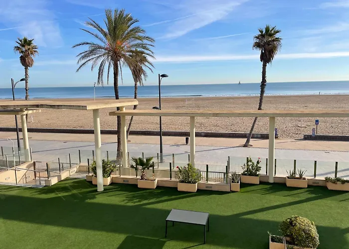 아파트 Primera Linea Playa Patacona,