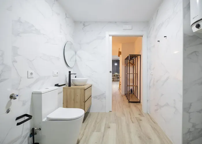 아파트 Ln4 - Loft Espacioso Y Acogedor Estudio Cerca Del Metro Zona Ayora 발렌시아