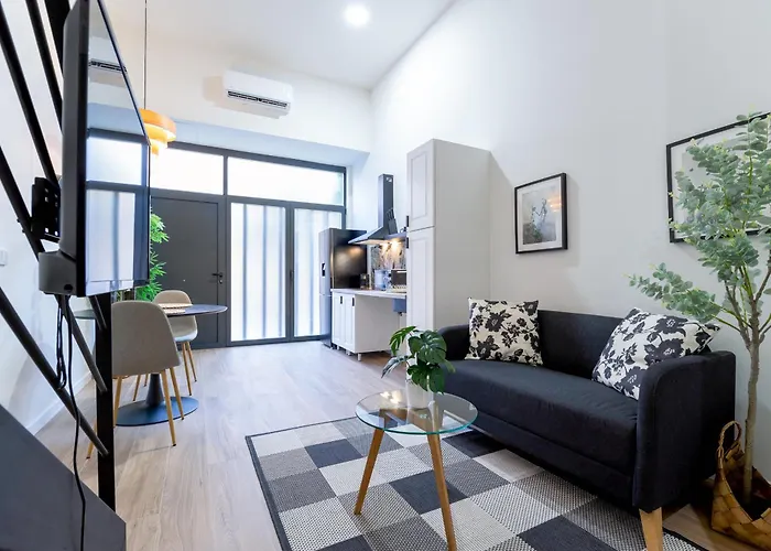 Cr - Loft - Moderno Y Coqueto Estudio Duplex Cerca De Avenida Francia Y Ciencias Βαλένθια
