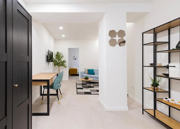 아파트 Ag7 Loft Espaciosos Estudios Con Terraza Cercanos Al Metro Zona Ayora *