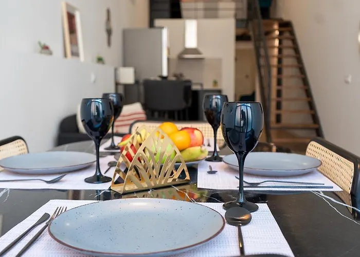 شقة Pv Loft - Modernos Y Comodos Estudios Duplex Cerca A Russafa *