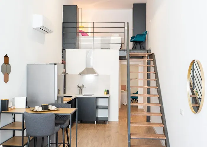 Pv Loft - Modernos Y Comodos Estudios Duplex Cerca A Russafa شقة فالنسيا