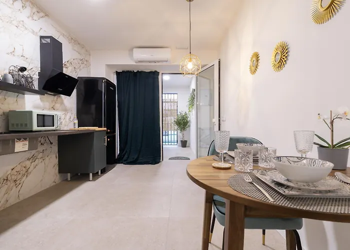 شقة Ag7 Loft Espaciosos Estudios Con Terraza Cercanos Al Metro Zona Ayora *