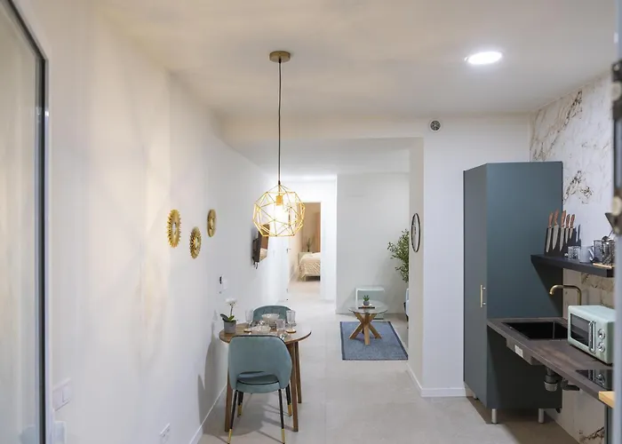 Ag7 Loft Espaciosos Estudios Con Terraza Cercanos Al Metro Zona Ayora 아파트