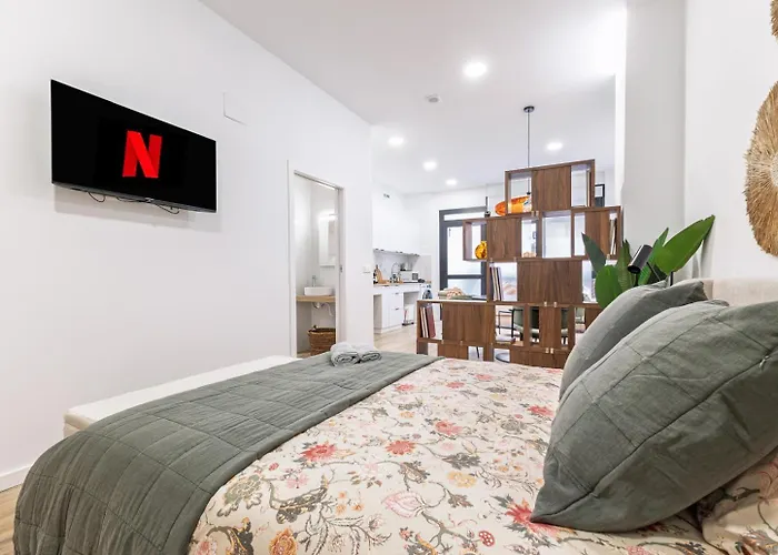 شقة Moderno Loft Reformado, Smart Tv, Ac, Beach, 3pax *