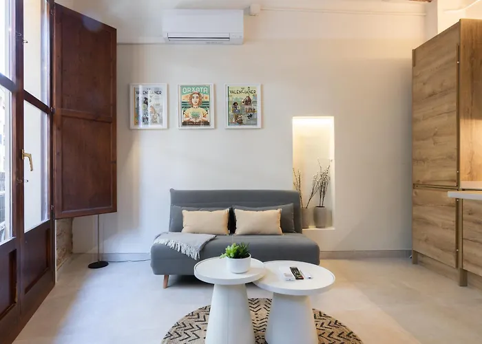 아파트 4 Pax Vistas Torres De Serrano 발렌시아