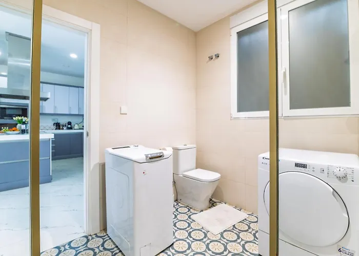 بيت للعطل Casa Familiar 9 Pax, Smart Tv, Centro, Playa, Cafe, Ac