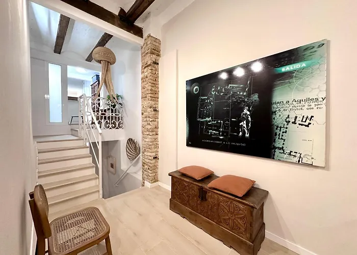 Ecocasa 12pax Perfecta Grupos, Reforma Lujo, Junto Parada Metrovalencia, Cerca Centro Valencia Y Playa, Lavadora, Secadora Equipamiento Total Διαμέρισμα