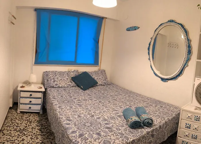 Blue Double Private At Front - En La Playa Piso Compartido * Βαλένθια