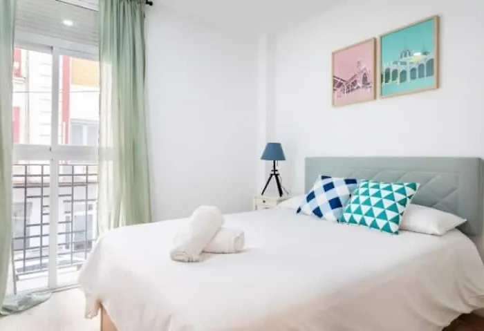 Centrico, 2 Habitaciones, Confort Ascensor,wifi Ac Valencia