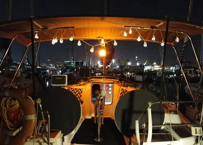 Magnificent Sailboat With Free Parking For Cars