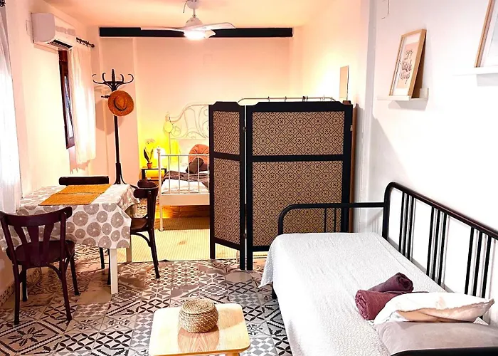 Apartment Cozy En Ruzafa 2-3 Personas Con Aire Acondicionado Y Salida Directa A Terraza