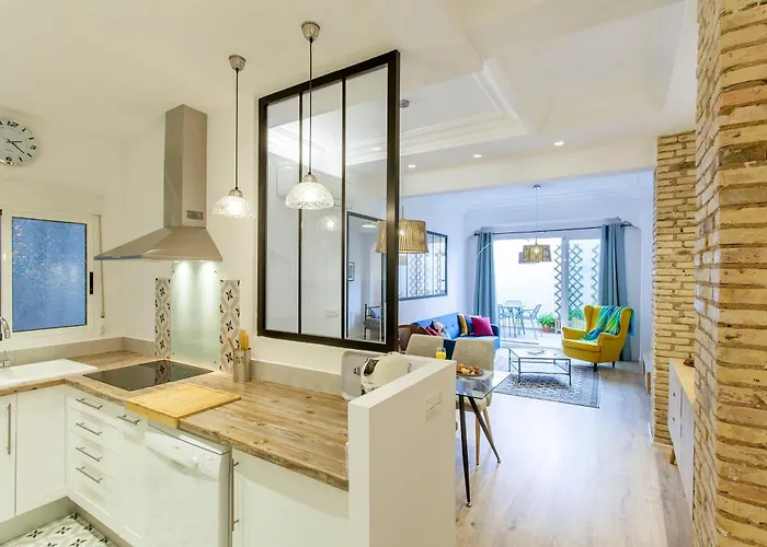 With Terrace In Extramurs 아파트