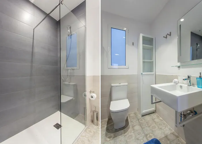 With Terrace In Extramurs 아파트 *