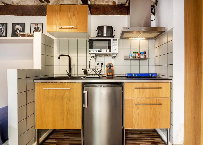 Loft Con Terraza En El Centro شقة