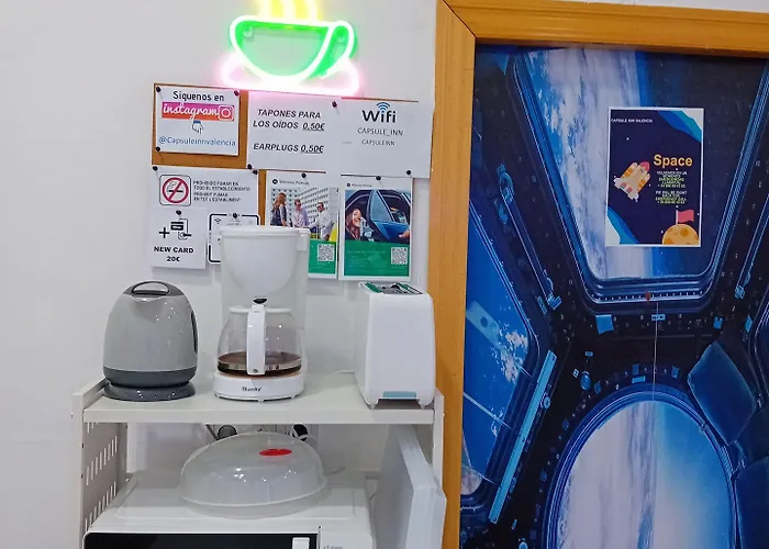 Hotel kapsułowy Capsule Walencja