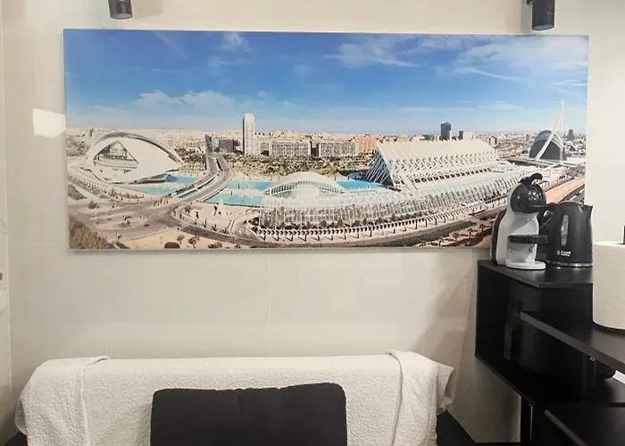 A7 Viviendaturisticavalencia Arte 아파트