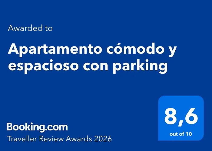 아파트 Comodo Y Espacioso Con Parking *