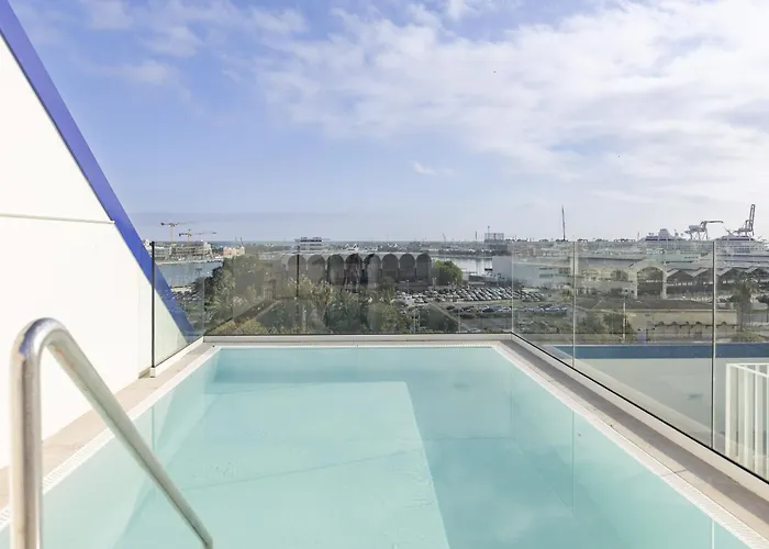 Apartup Port Marina Azura Daire Valensiya