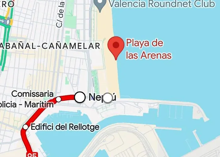 Espectacular Estudio En Pb Con Terraza Privada Valencia