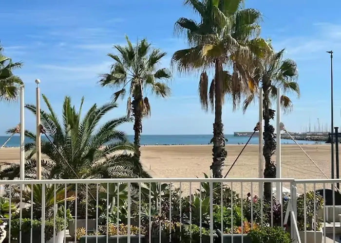 公寓 Con Gran Terraza Frente Al Mar Playa