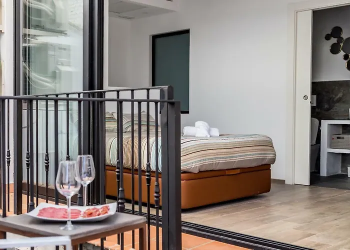 Florit Flats - Center Luxurious 1br 1ba Terrace Wi-fi Ac Appartement Valence