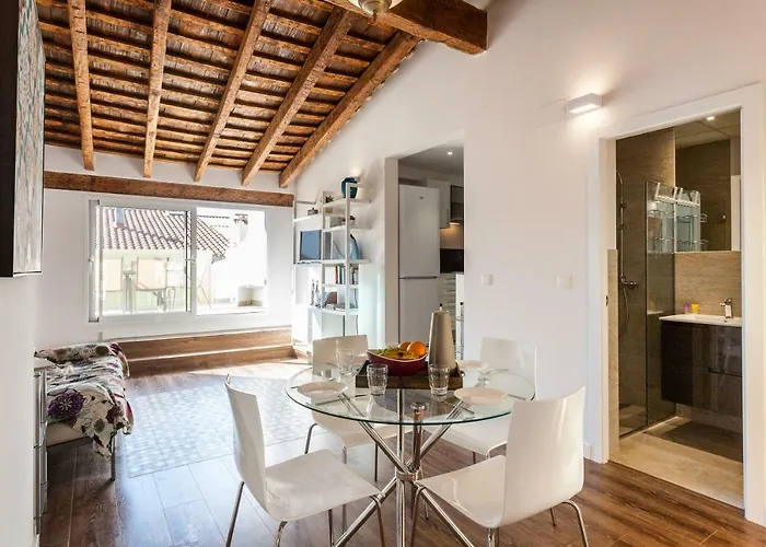 Florit Flats - Center 2br 2ba Attic Terrace View Wifi Ac