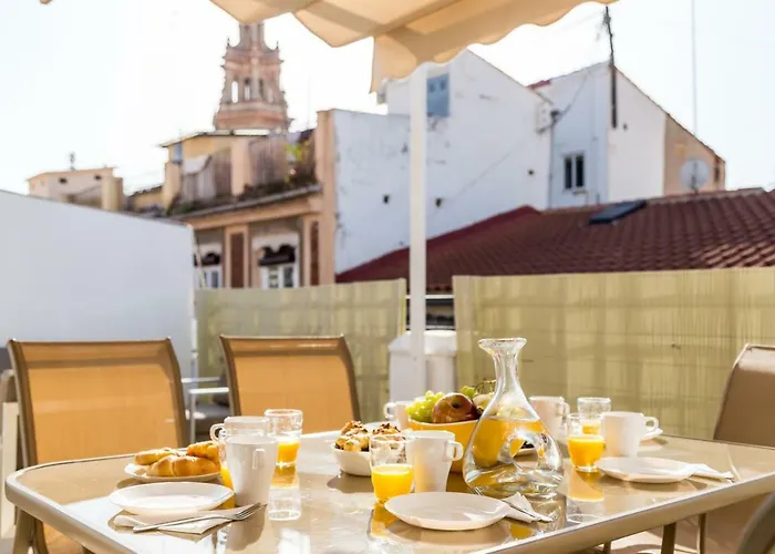 Florit Flats - Center 2br 2ba Attic Terrace View Wifi Ac * Valencia