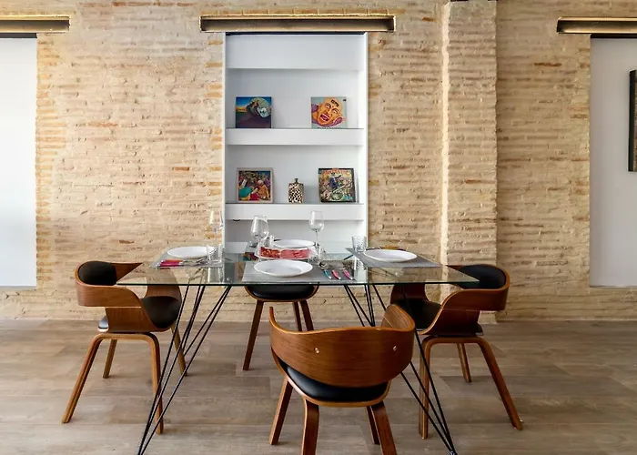 Florit Flats - Center Luxurious 1br 1ba Terrace Wi-fi Ac