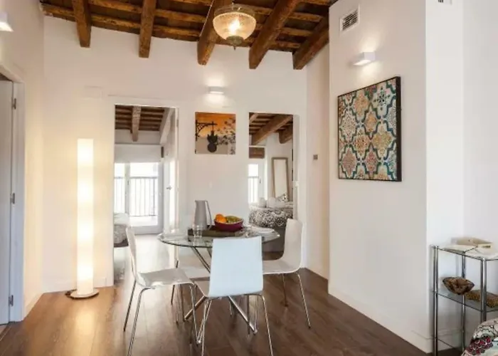 Florit Flats - Center 2br 2ba Attic Terrace View Wifi Ac Apartment