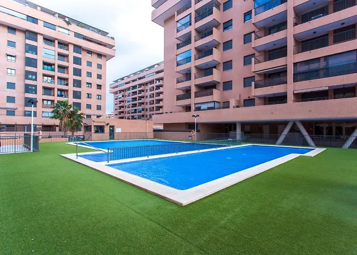 On The Beach,pool,wifi,garage,valencia *