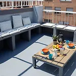 Florit Flats - Cabanyal 3 Bedroom Wifi Ac Terrace Penthouse Apartamento *