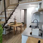 아파트 Loft Acogedor Junto Al Roig Arena 발렌시아