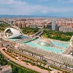 아파트 Loft Acogedor Junto Al Roig Arena *