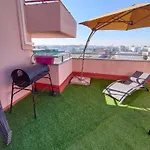 Malvarrosa Penthouse 4 Rooms, Suite, Terrace And Balcony