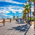 Malvarrosa Penthouse 4 Rooms, Suite, Terrace And Balcony *