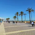 Travel Habitat Casa Playa Malvarrosa Con Terraza Apartment Valencia