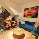 アパート Travel Habitat Casa Playa Malvarrosa Con Terraza *