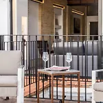 Florit Flats - Center Luxurious 1br 1ba Terrace Wi-fi Ac Apartmán Valencie
