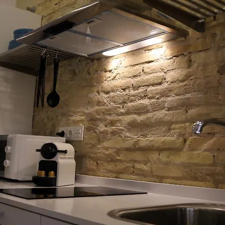 Loft Independiente Con Piscina Compartida En Centro De Апартаменты Валенсия