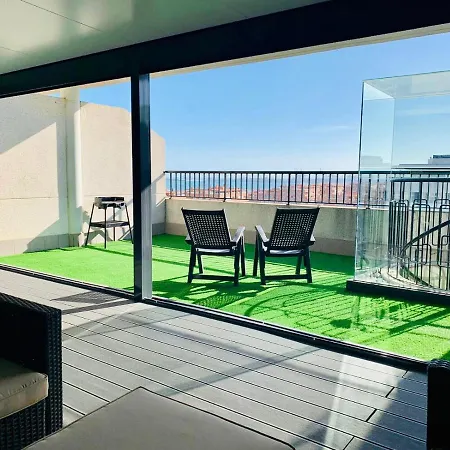 Non Stress Atico Duplex Con Vistas Al Mar 아파트 *