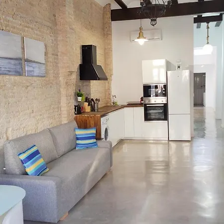 شقة Florit Flats - Lovely With Private Terrace By El Cabanyal