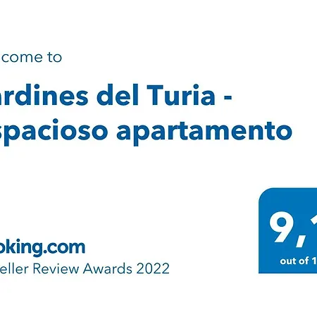 Apartman Jardines Del Turia - Espacioso Apartamento